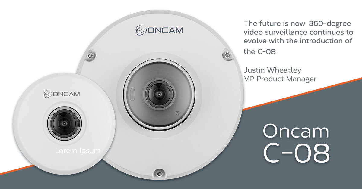 The future is now: 360-degree video surveillance continues to evolve with the introduction of the C-08