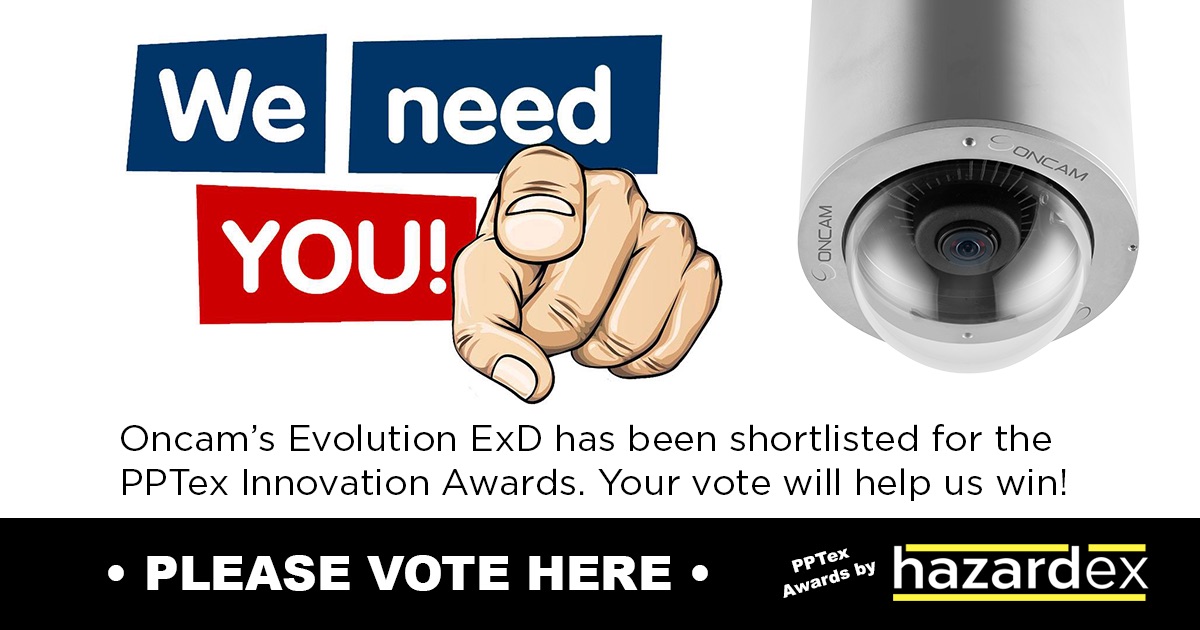 Oncam Shortlisted for Hazardex Awards: Voting Now Open