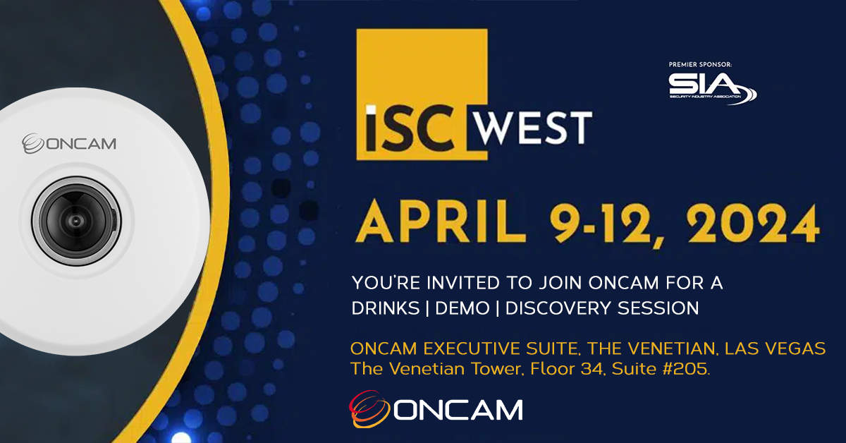 ICS West 2024: Discover the Future of 360° Video Surveillance with Oncam